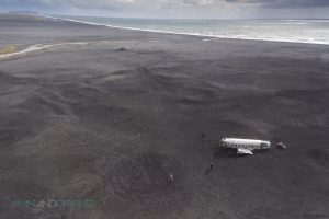 DC3-Plane-Wreckage-Site-Man-ANd-Drone